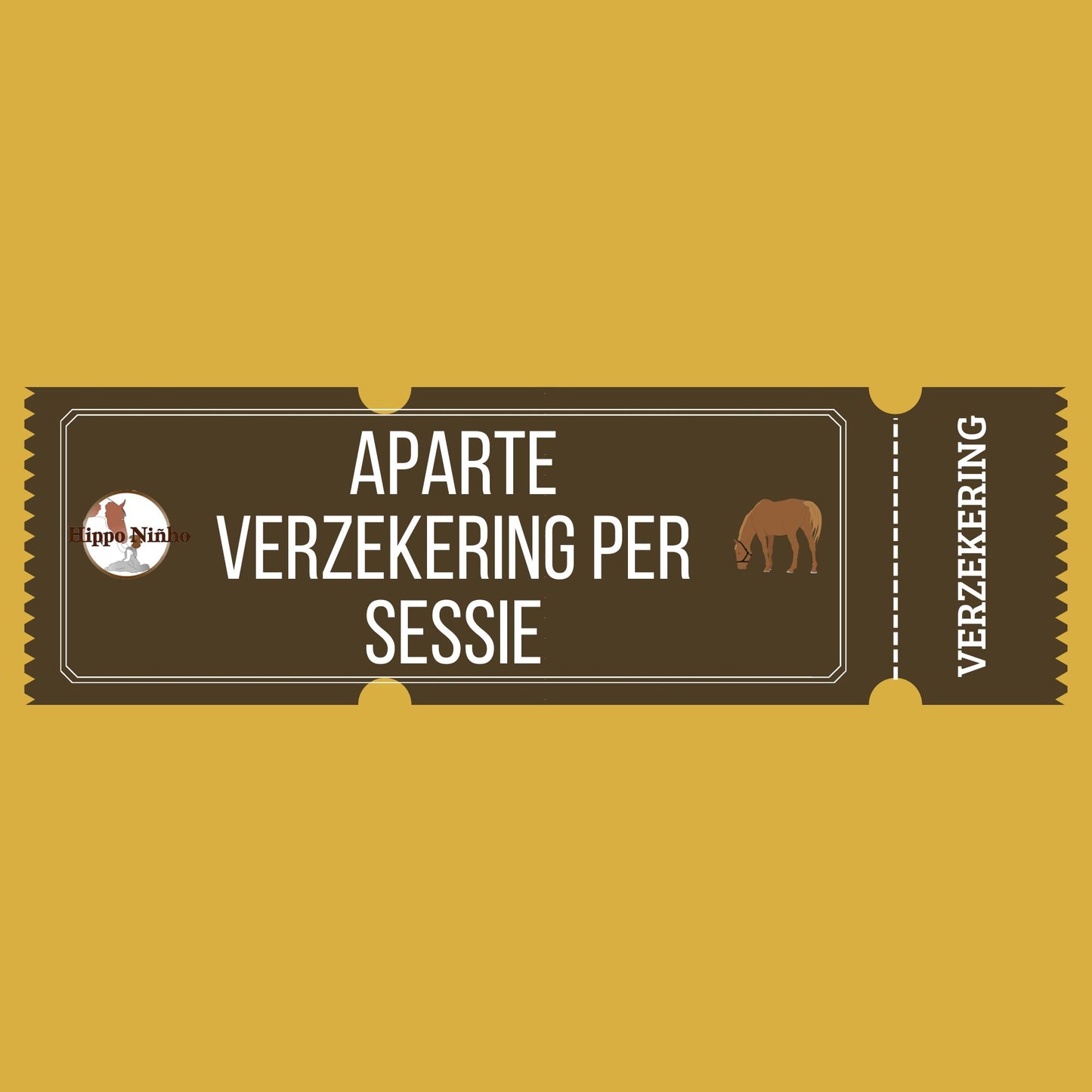 Aparte verzekering per sessie